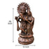 Bronze Antique Radha Krishna Idol